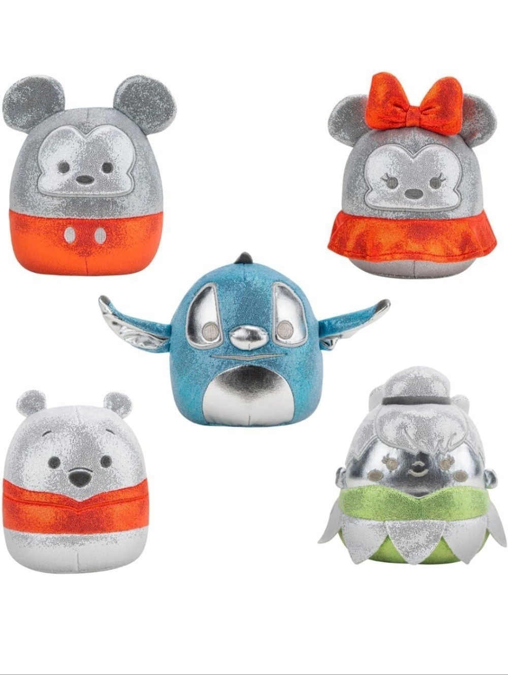 Disney Squishmallows 5-Pack - Disney100 Collection